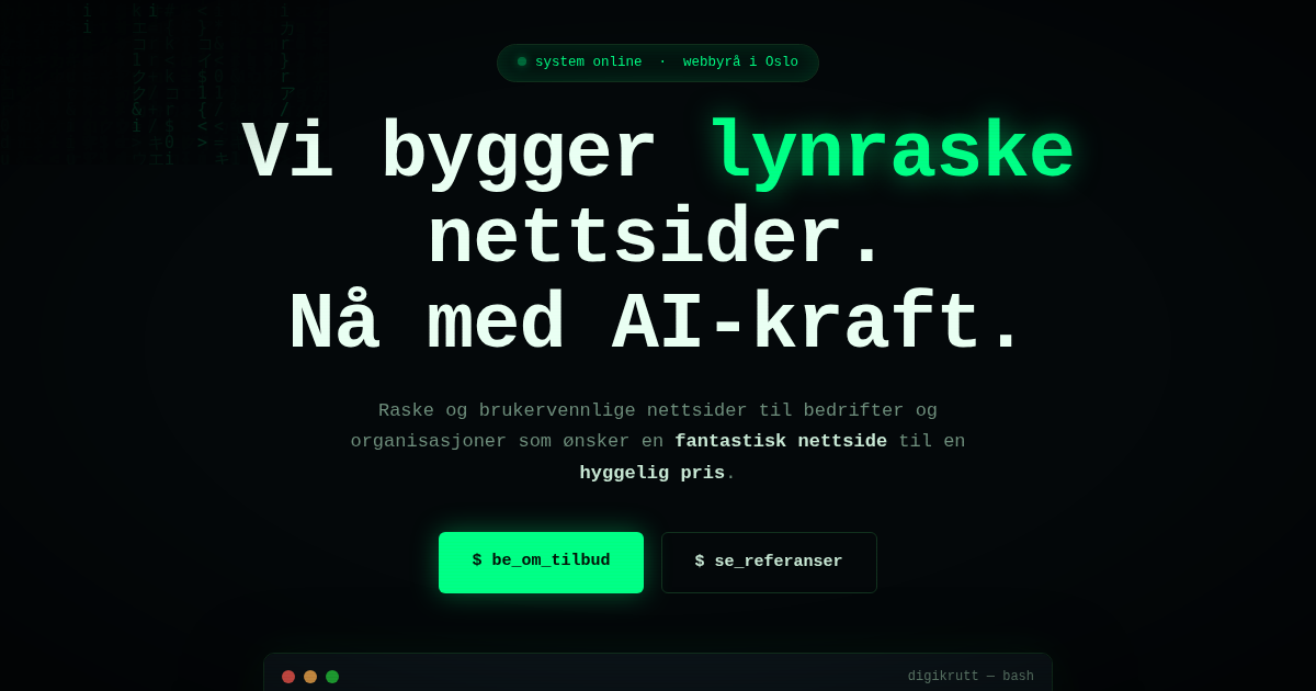 Preview image published by digikrutt.no